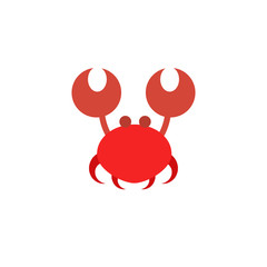 Crab Summer Holiday Logo Icon Design