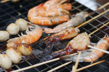Grilled on family vacation On Holidays