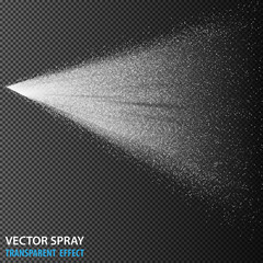 fog spray elements for effect uses, isolated transparent background, 3d illustration