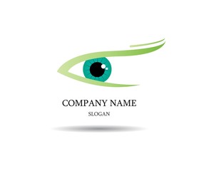 Eye Care vector logo design