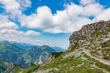 Fototapeta premium Mountain trail to Czerwone Wierchy
