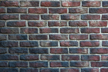 Red bricks wall texture