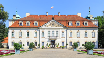 Fototapeta na wymiar Baroque Palace of Radziwill family in Nieborow in Poland
