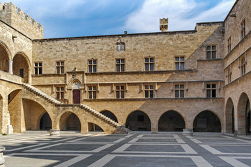 Fototapeta premium Im Ritterviertel von Rhodos-Stadt