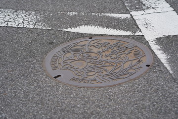 狸のマンホール