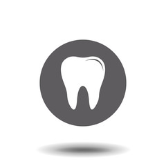 Tooth Icon vector flat
