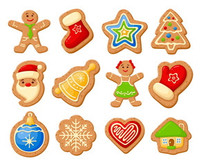 Christmas gingerbread set