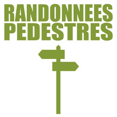 Logo randonnées pédestres.