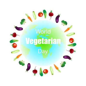 World Vegetarian Day Concept