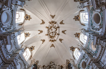 Santa Chiara church, Noto, sicily, Italy