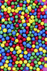 Colourful candy cake decorative sprinkles background