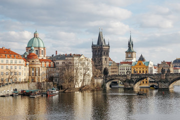 Obraz na płótnie Canvas Charles Bridge in Prague