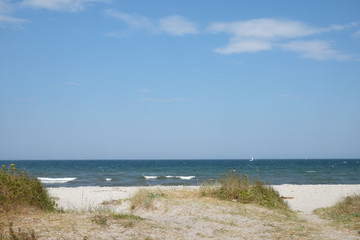 Dünenstrand am Ozean