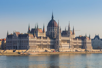 Fototapeta na wymiar Building in Budapest