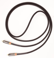 Audio Video Cable isolated on white background