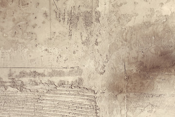 Texture of a gray concrete wall for background