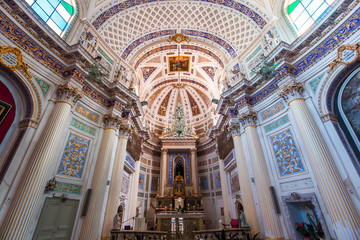 Fototapeta na wymiar San Michele archangelo church, Scicli, sicily, Italy