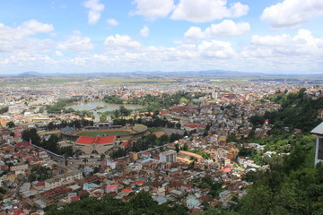 Fototapeta na wymiar Antananarivo, Madagascar, Winter 2011-2012