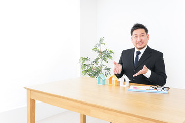 Businessman at office