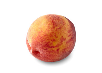 Peach  on white