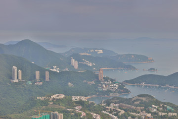 view of  hong kong south district