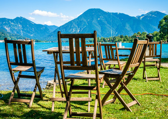 tegernsee lake - bavaria - germany