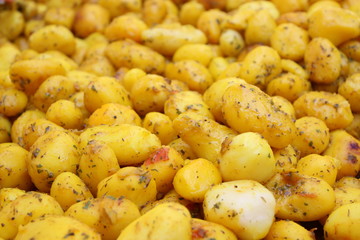 pomme de terre sarladaises, marché français