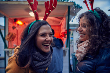 Enjoying Christmas Market