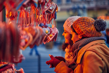 Enjoying Christmas Market