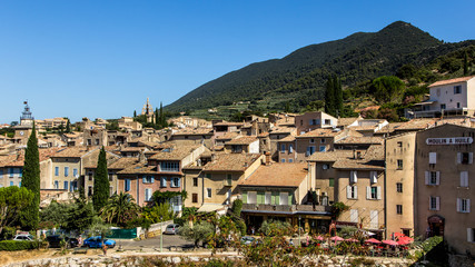 Obraz premium vue panoramique de Nyons, drome Provençale
