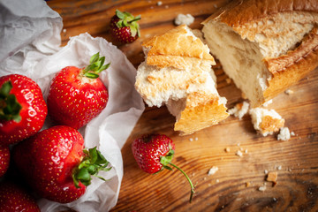 Strowberry's with bread