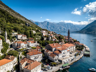 Naklejka na ściany i meble Kotor great city in Montenegro