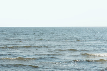 Blue Baltic sea.