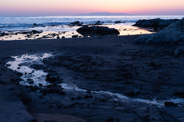 180116_sunset_ShirahamaBeach_Tateyama_Japan