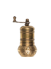 pepper grinders isolated on white background