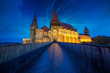 corvin castle in Hunedoara ,Romania