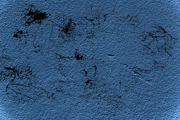 Ultra blue Concrete cement wall texture, pattern for cover or background