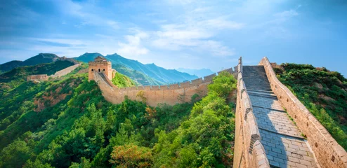 Foto op Plexiglas Grote muur van China © powerstock