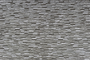 黒い石積みの壁面