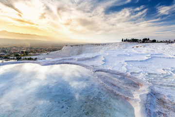 great landscape in Pamukkale