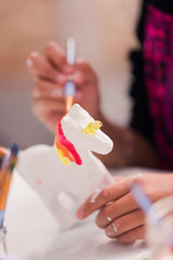 Kids unicorn craft © arinahabich