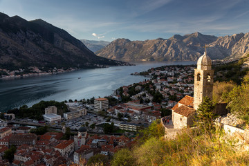Fototapeta premium Kotor great city in Montenegro