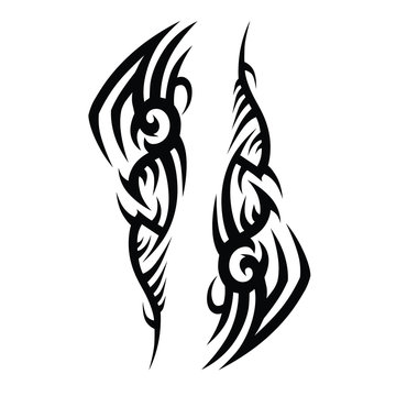 Tattoo tribal vector. tribal tattoo ideas