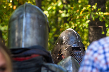 Knight's armour for historical reconstructions
