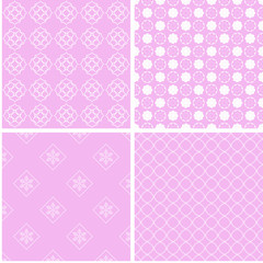 Nice different vector seamless patterns.