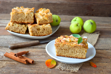 Zimt-Apfelkuchen