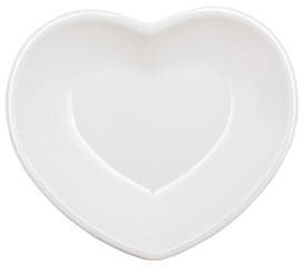 Heart shaped plate