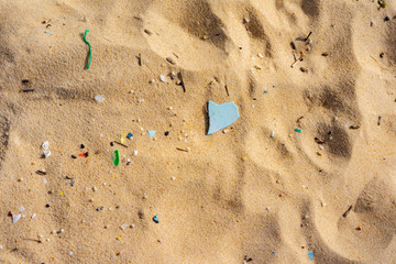 Pollution on the coast