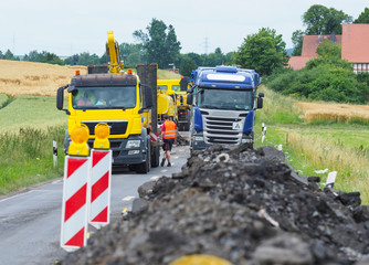 Strassenbaustelle