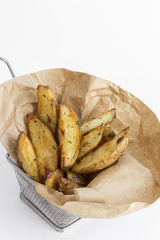 French fries golden and crunchy